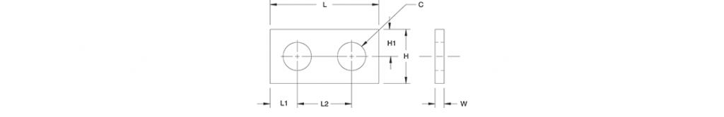 DRW load cell spacers