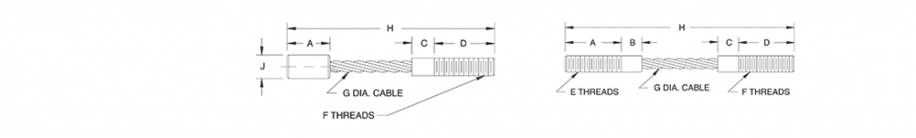 drw wire rope assemblies