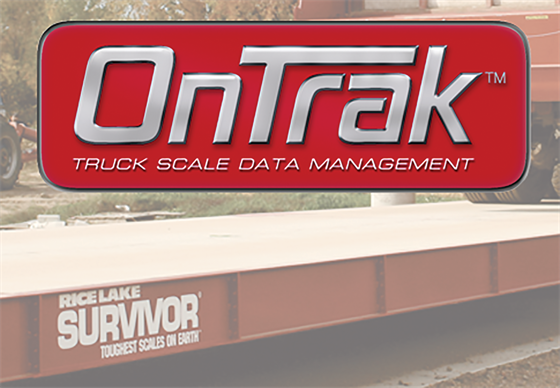 RICE LAKE OnTrak™ Truck Scale Data Management