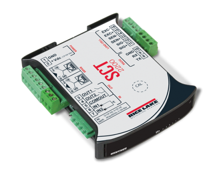 RICE LAKE SCT-2200 ADVANCED SERIES SIGNAL CONDITIONING WEIGHT TRANSMITTER