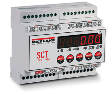 RICE LAKE SCT-1100 Advanced Series Signal Conditioning Weight Transmitter