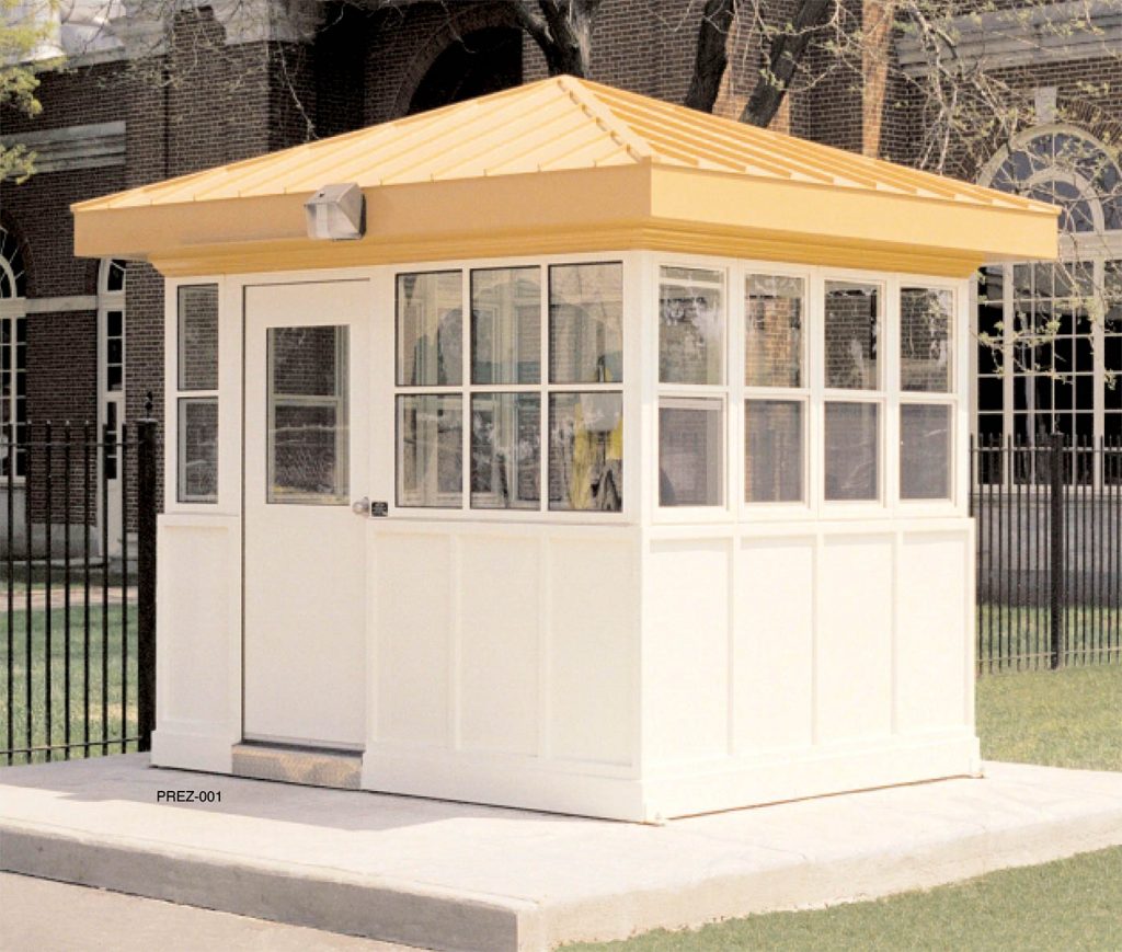 A Carbis Solutions guard shack for a university.