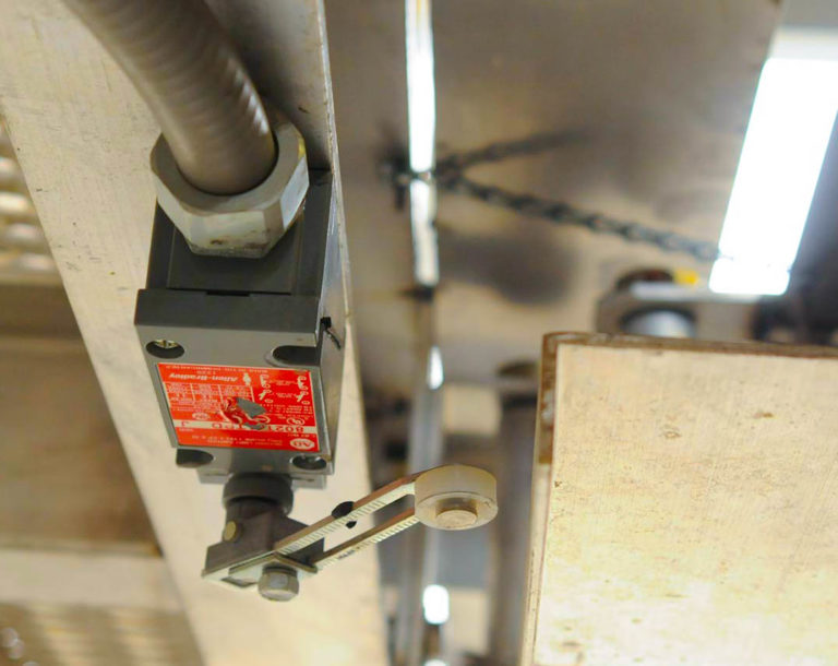 A limit position switch.