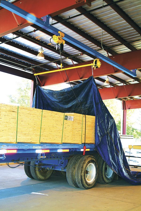 Flatbed Operations Overhead Tarping, Carbis Solutions overhead tarping ...