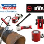 BVA high pressure hydraulic lifting cylinders at Weigh-Tech