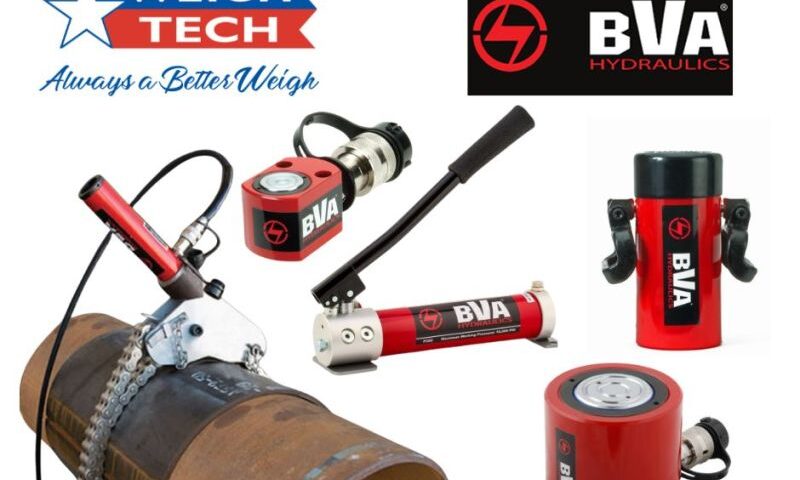 BVA high pressure hydraulic lifting cylinders at Weigh-Tech