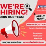 We're hiring! Join our team. Hiring for service technicians.