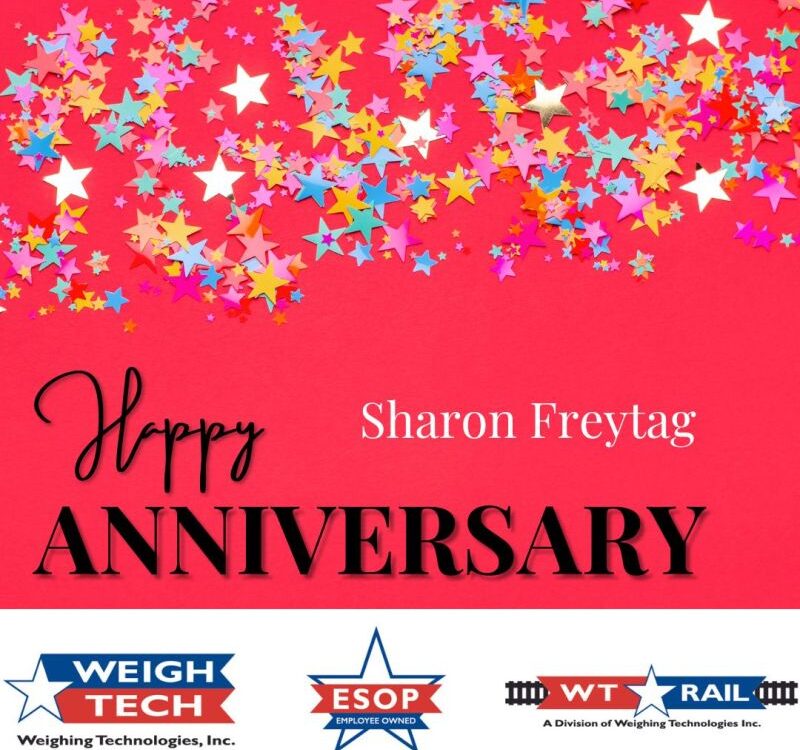 Happy Work Anniversary, Sharon Freytag!!