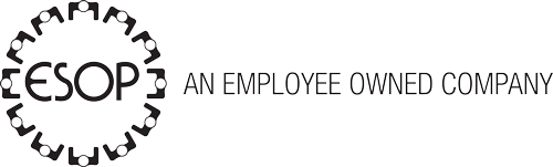 ESOP logo. Employee Stock Ownership Plan. Weigh-Tech is an employee owned company.